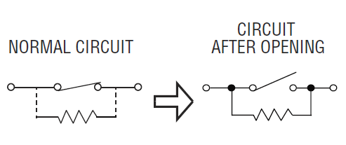 Application Circuit Diagram - Bourns SA Mini-Breakers (Miniature Thermal Cutoff Device)